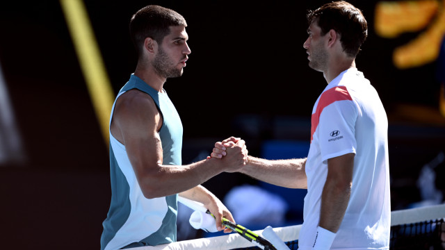 Alcaraz defeated Borges in four sets to reach the round of 16 in Melbourne