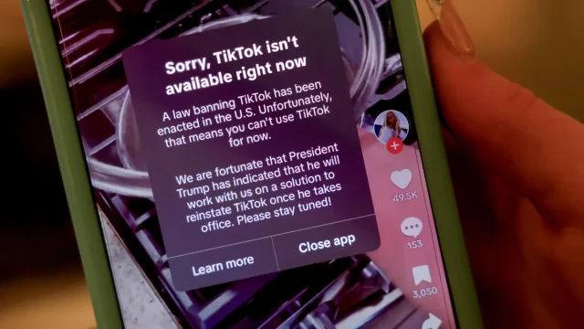 TikTok has cut off access to its users in the US